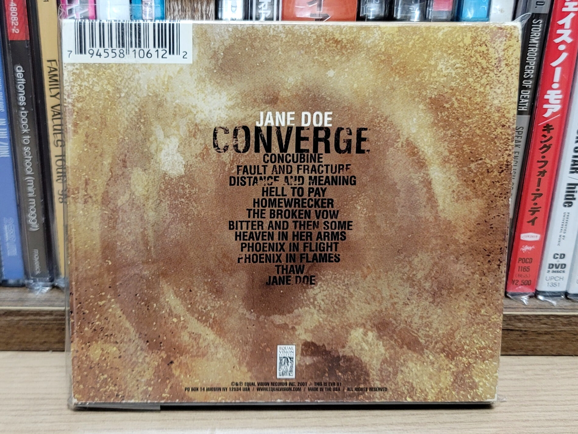 (미국반 / 슬립케이스) Converge - Jane Doe