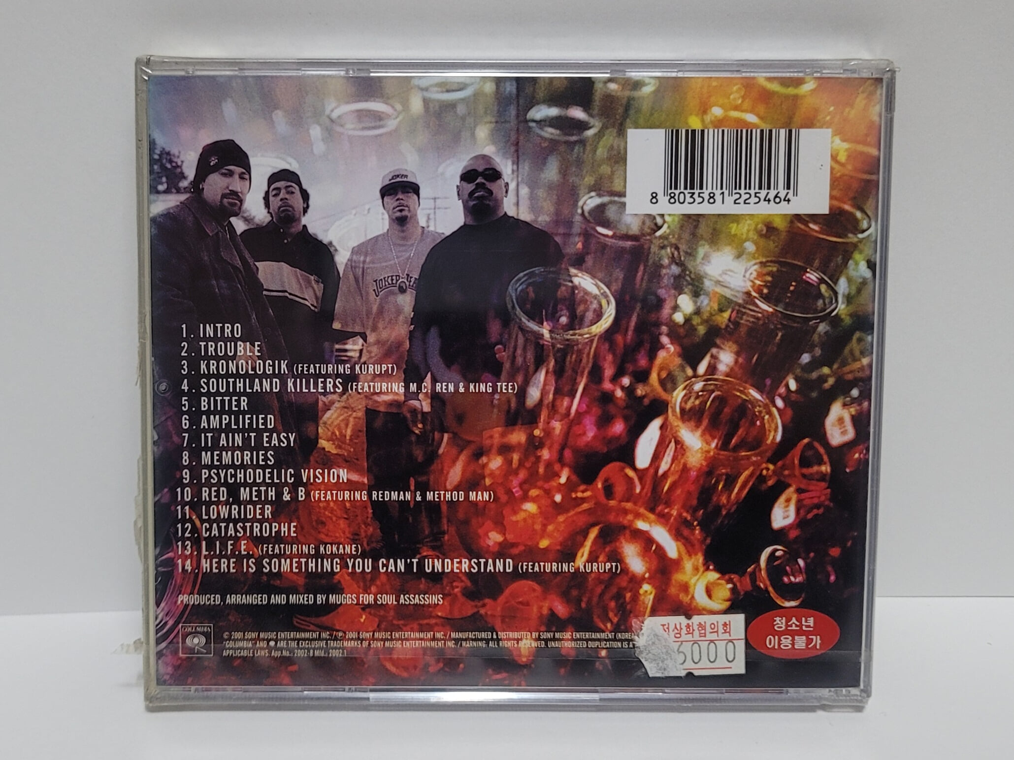 (미개봉 / 희귀 라이센스반) Cypress Hill 사이프러스 힐 - Stoned Raiders