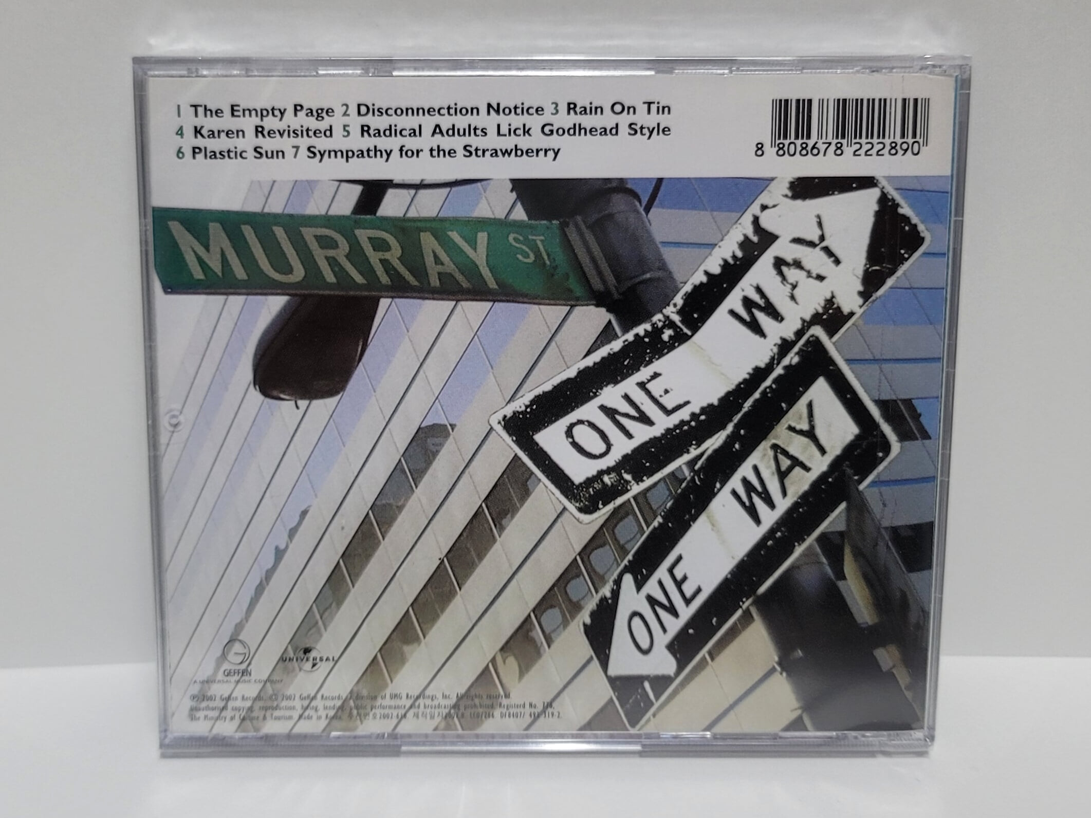 (미개봉 / 희귀 라이센스반) Sonic Youth - Murray Street