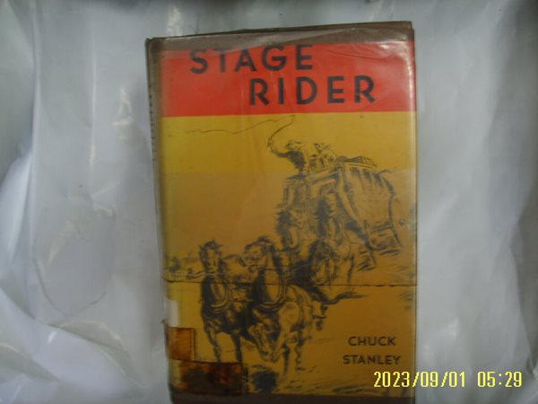 CHUCK STANLEY / ARCADIA HOUSE / STAGE RIDER -낡음. 외국판. 사진. 꼭 상세란참조. 토지서점 헌책