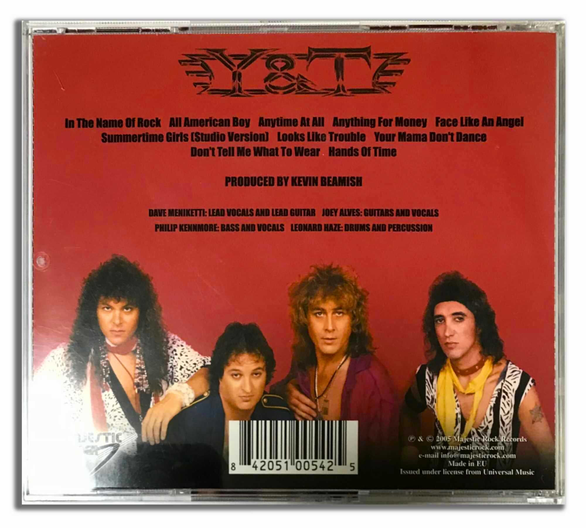 [영국반CD] Y & T-Down For The Count