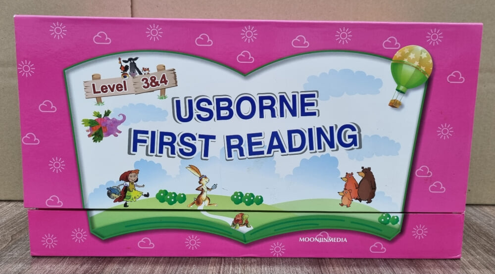 어스본 퍼스트 리딩 Usborne First Reading 3, 4단계 - 40권, CD40장
