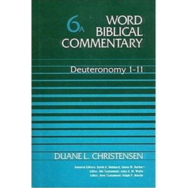 Deuteronomy 1 (Word Biblical Commentary)