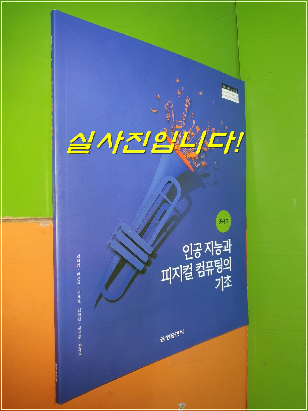 중학교 인공지능과 피지컬 컴퓨팅의 기초 교과서 (2021.3.1/김태영/금성출판사)