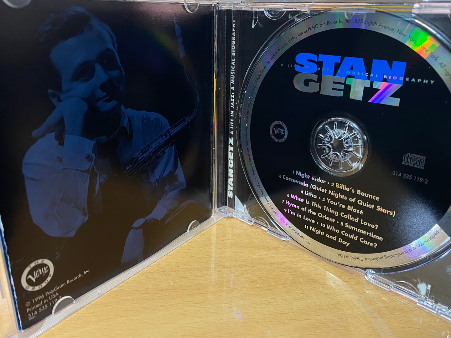 스탄 게츠 - Stan Getz - A Life In Jazz A Musical Biography [U.S발매]