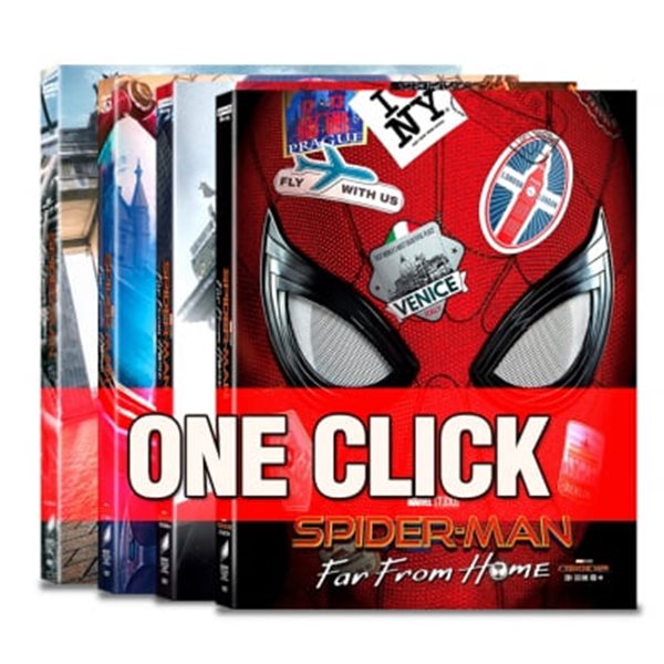 [Blu-ray] 스파이더맨 : 파 프롬 홈 원클릭 4K 스틸북 한정판(Weetcollcection Collection No.15)