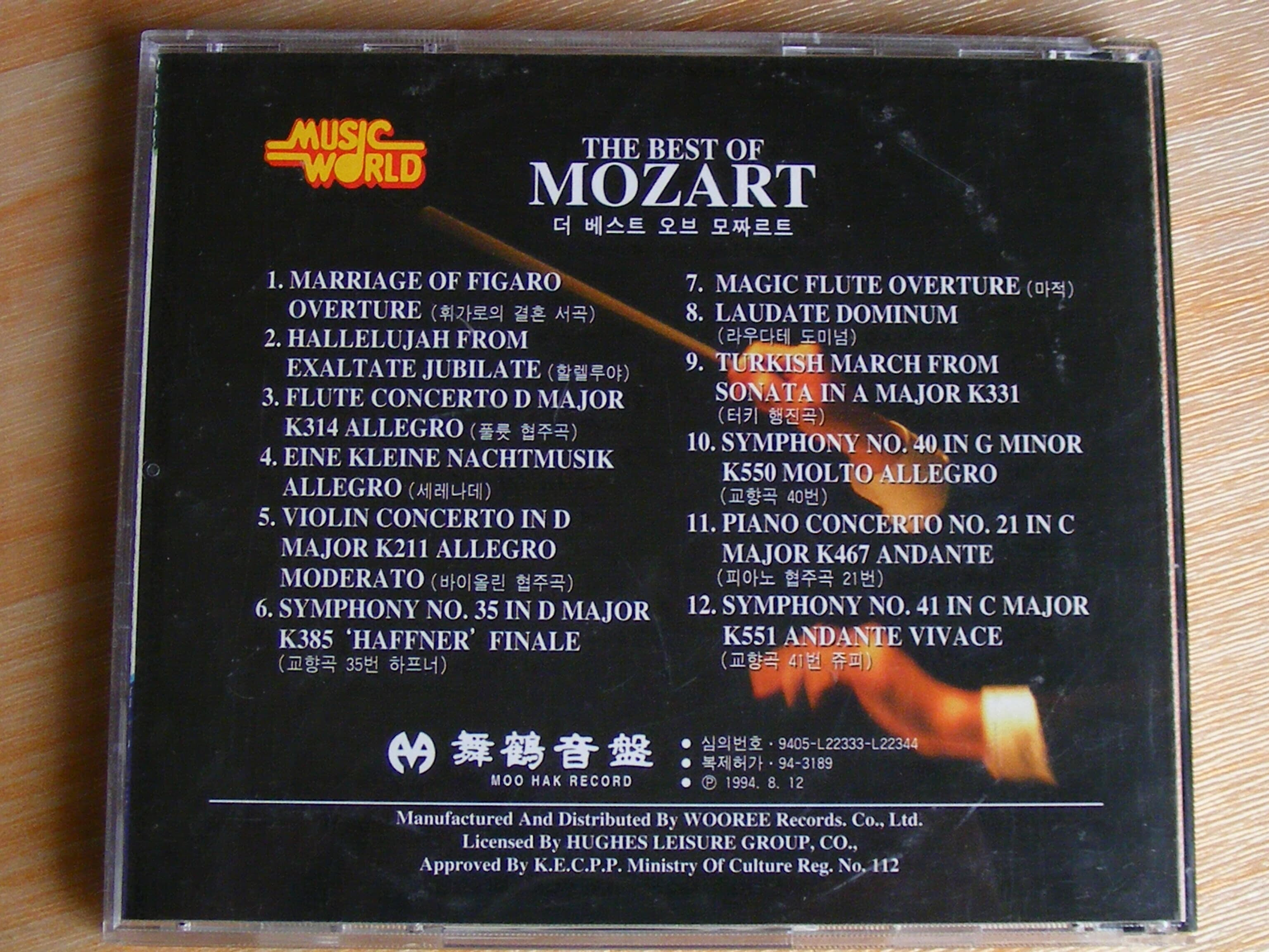 모짜르트 - The Best Of Mozart