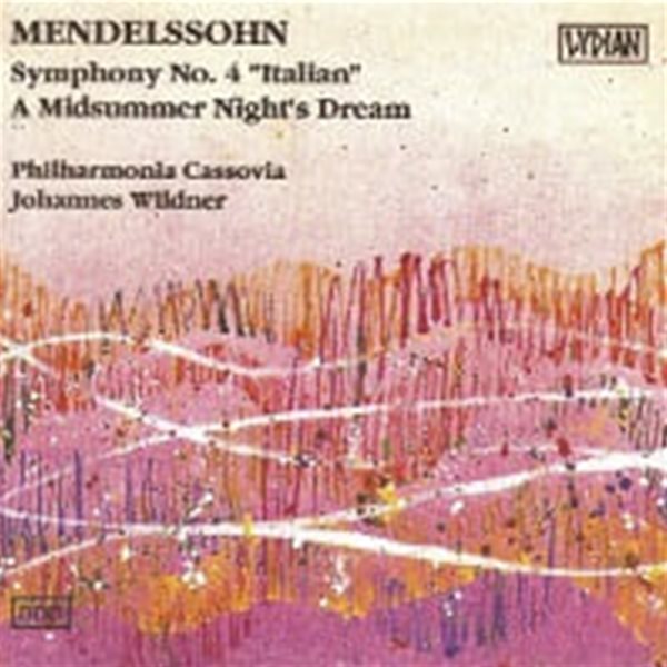 [미개봉] Johannes Wildner / Mendelssohn : Symphony No. 4 &quot;Italian&quot;, A Midsummer Night&#39;s Dream (수입/18070