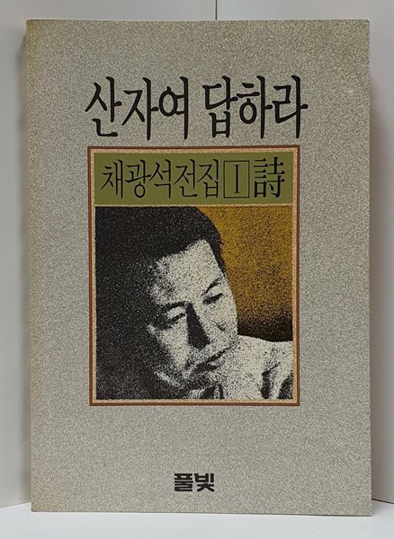 산자여 답하라 - 채광석전집1 시