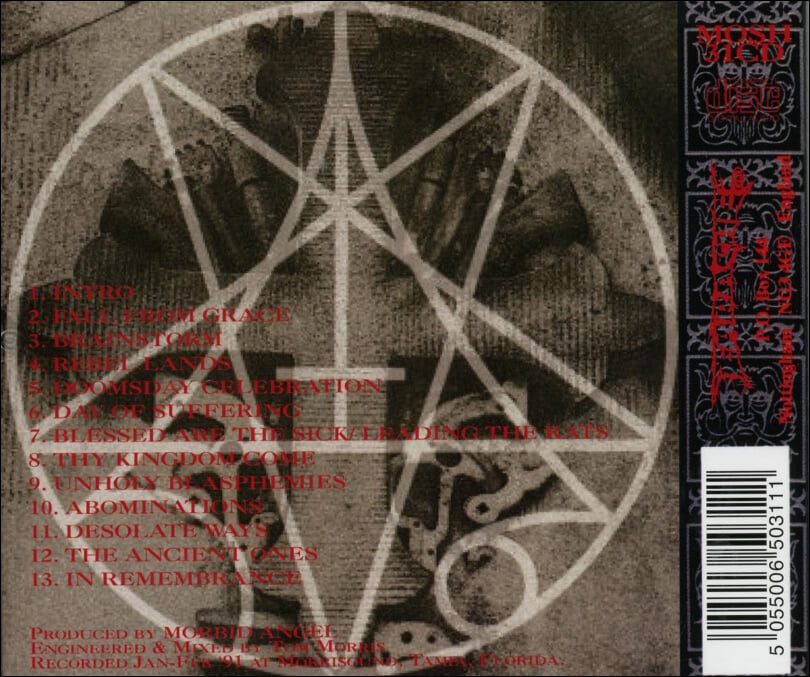 모비드 엔젤 (Morbid Angel) - Blessed Are The Sick (1991 UK발매)