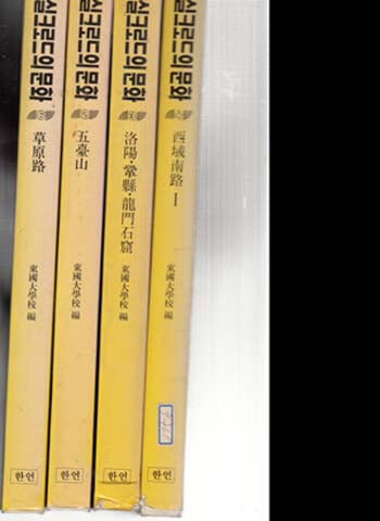 실크로드의 문화 1 .태원.천용산석굴..2.오대산.3.낙양.용문석굴4.서역남로1 총4권만있음 5권은 없음