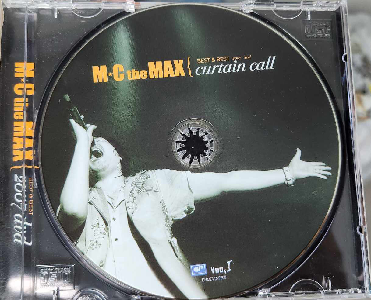 M.C the Max (엠씨더맥스) BEST & BEST 2007 Curtain Call dvd