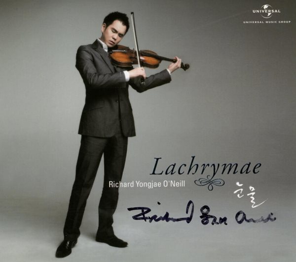 리처드 용재 오닐(Richard Yongjae O&#39;Neill) - Lachrymae (눈물) (싸인반)