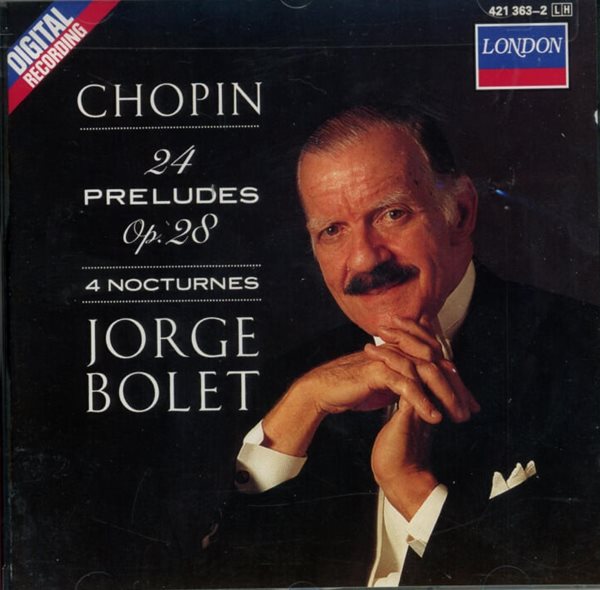 Chopin : 24 전주곡, 4개의 야상곡 - 볼레 (Jorge Bolet) (US발매) (미개봉)