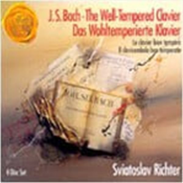 Sviatoslav Richter / 바흐 : 평균율 I & II 권 (Bach : Well Tempered Clavier I,II) (4CD/수입/GD60949)