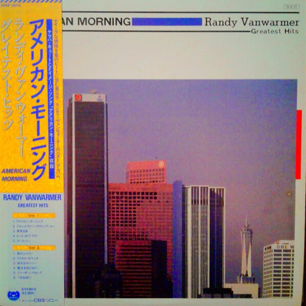 [일본반][LP] Randy Vanwarmer - American Morning: Greatest Hits