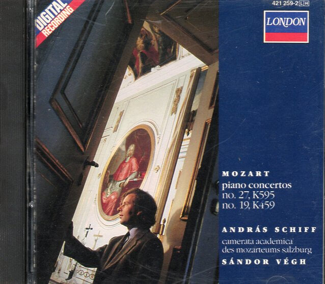 [수입] Mozart Piano Concertos No.27 / No.19 - Schiff / Vegh