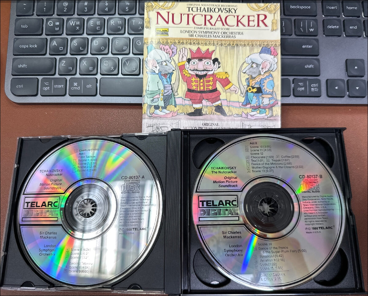 Tchaikovsky : 호두까기인형 (Nutcracker) - 맥커라스 (Charles Mackerras)(2CD) (US발매)