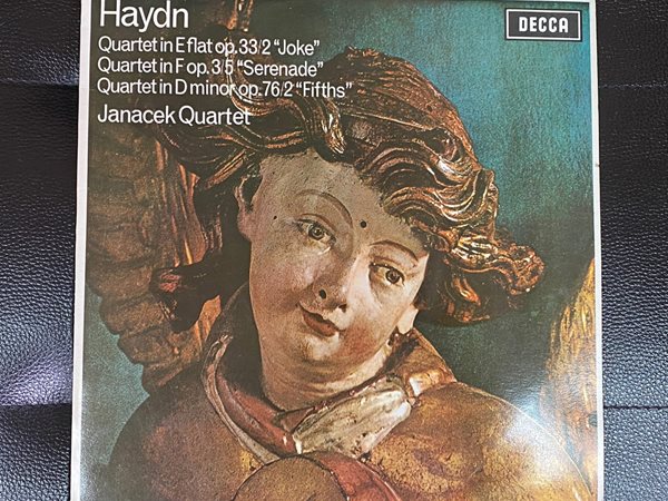 [LP] 야나체크 콰르텟 - Janacek Quartet - Haydn Quartets Joke,Serenade,Fifths LP [성음-라이센스반]