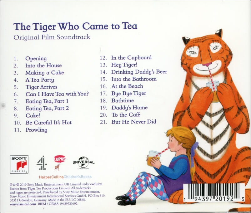 간식을 먹으러 온 호랑이 (The Tiger Who Came to Tea) - OST (EU발매)