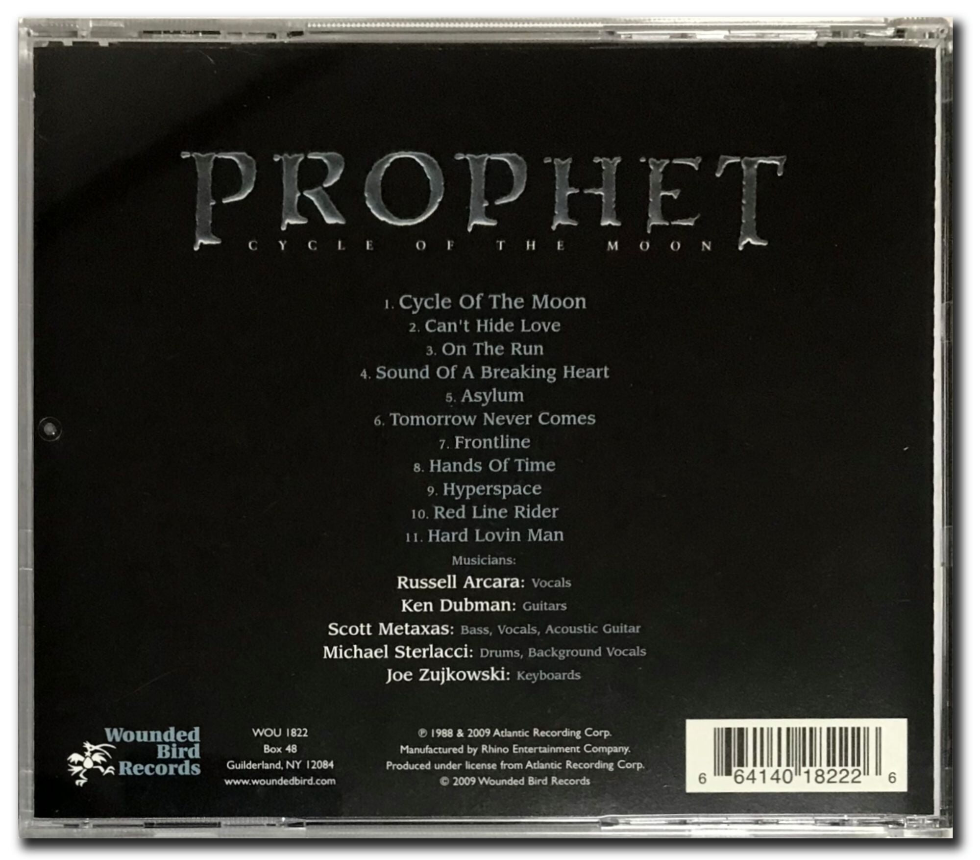 [미국반CD] Prophet-Cycle Of The Moon