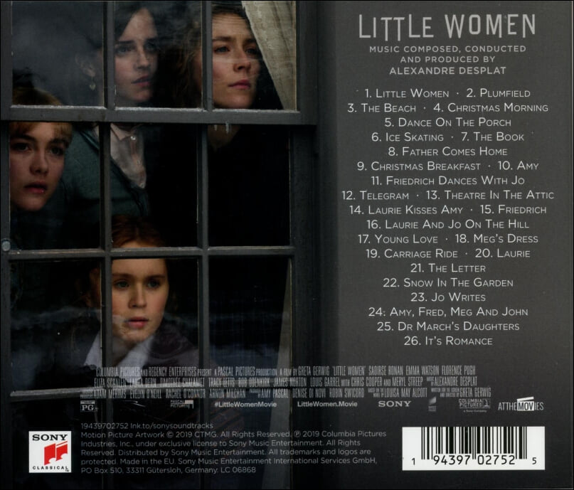 작은 아씨들  (Little Women) - OST  (EU발매) 