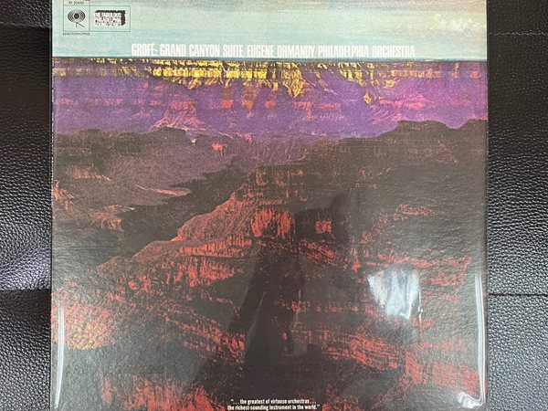 [LP] 유진 오르먼디 - Eugene Ormandy - Grofe Grand Canyon Suite LP [U.S반]