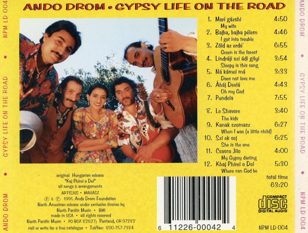 안도 드롬 - Ando Drom - Gypsy Life On The Road [U.S발매]