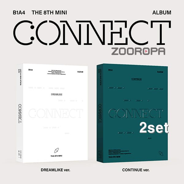 [미개봉/2종세트] 비원에이포 B1A4 CONNECT 미니앨범 8집