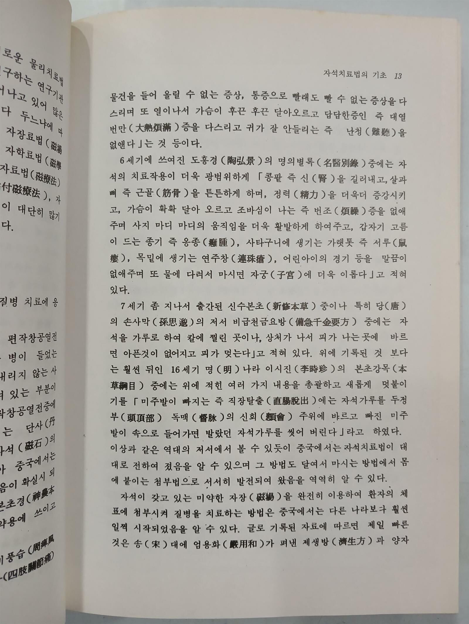 자석치료법