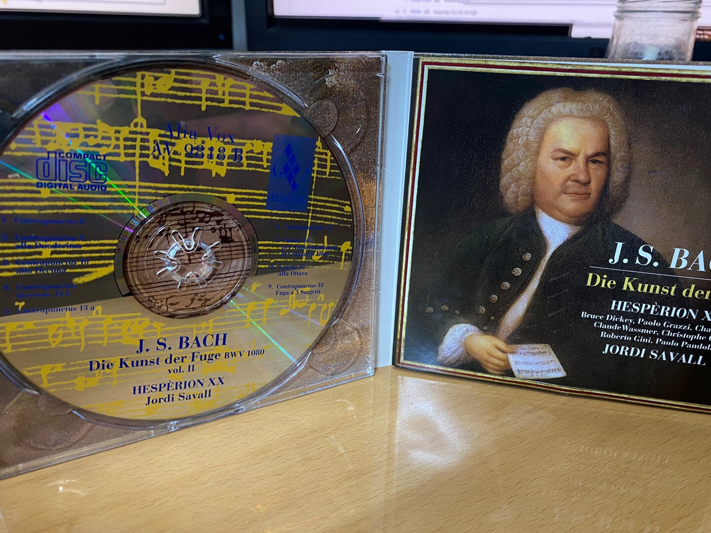 조르디 사발 - Jordi Savall - Bach Die Kunst Der Fuge 2Cds [오스트리아발매]