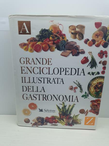 Grande Enciclopedia Illustrata Della Gastronomia Hardcover (Italian Edition) ? J