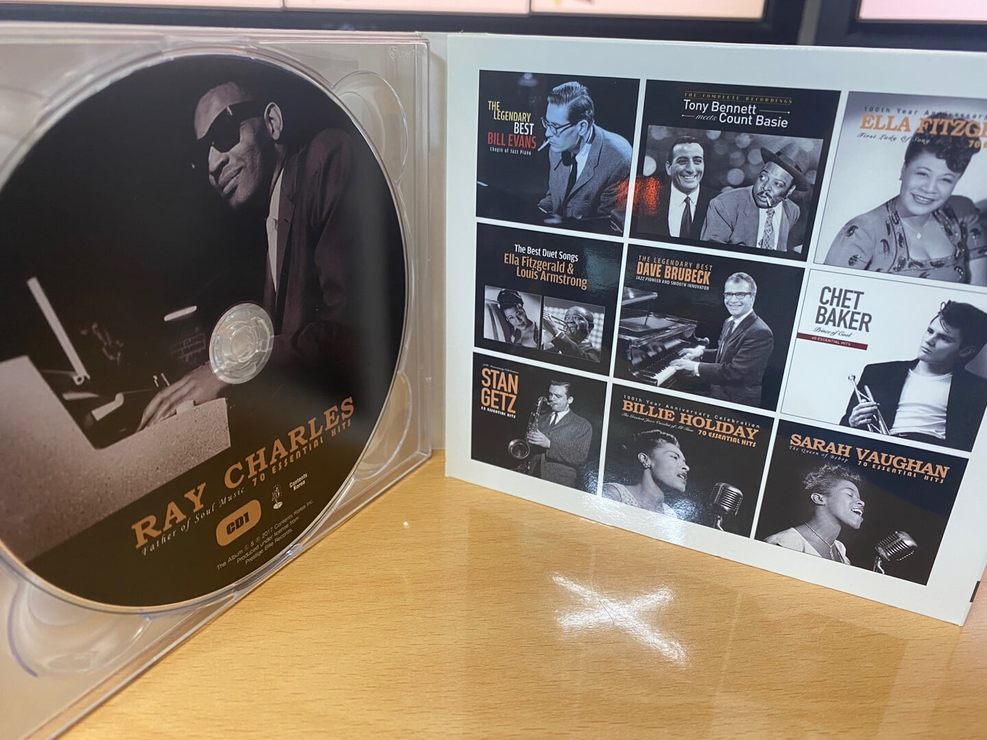 레이 찰스 - Ray Charles - 70 Essential Hits Father of Soul Music 3Cds [디지팩] 