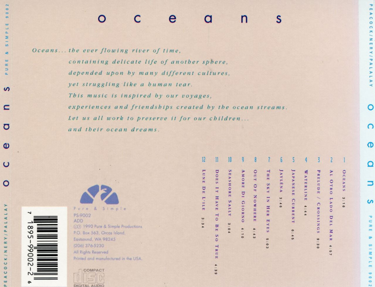 크리스토퍼 피코크 - Christopher Peacock - Oceans [U.S발매]