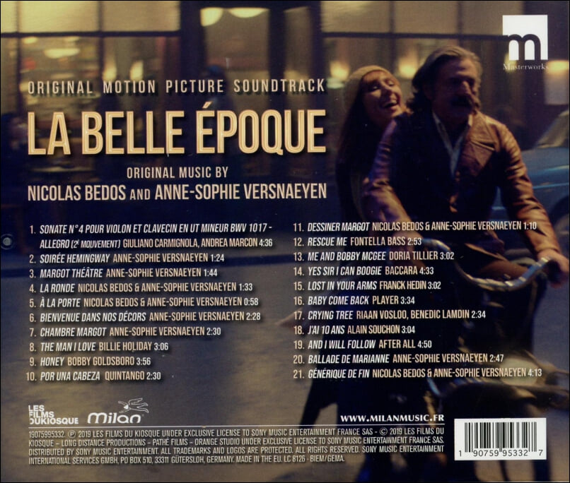 라 벨 에포크 (La Belle epoque) - OST (EU발매)