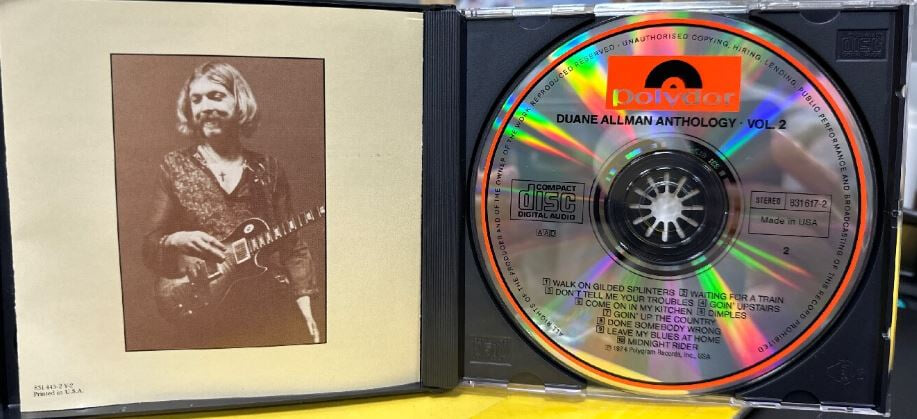 듀안 올맨 - Duane Allman - An Anthology Volume II 2Cds [U.S발매]