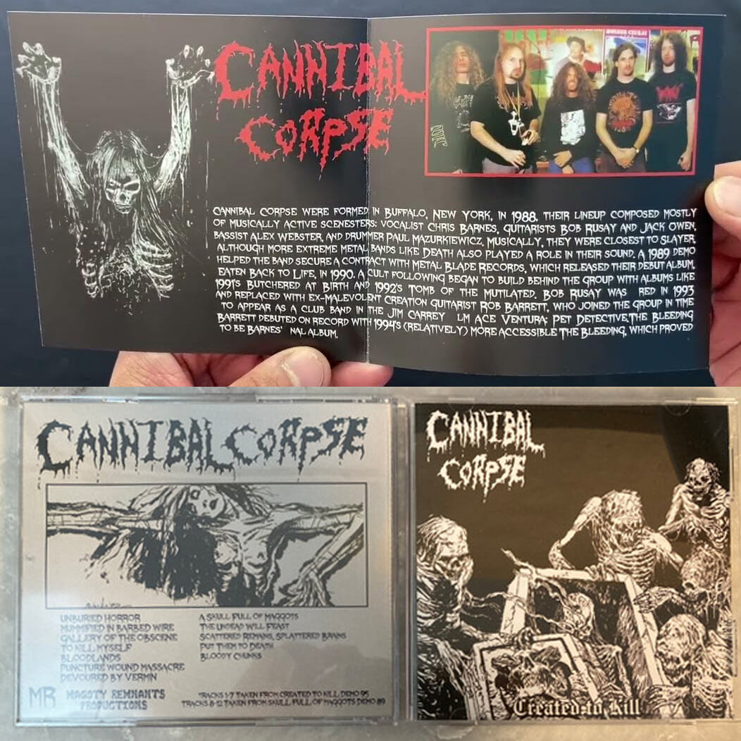 Cannibal Corpse - Created To Kill (수입)