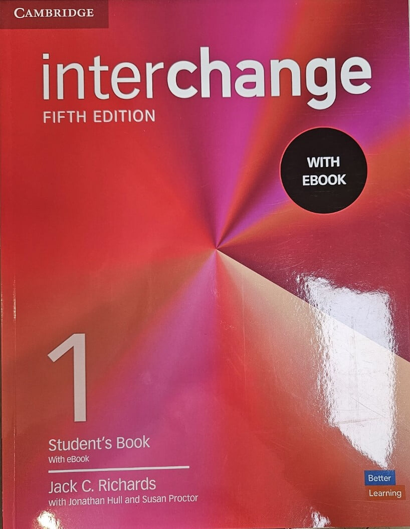 Interchange Level 1  Student's Book with eBook fifth edition