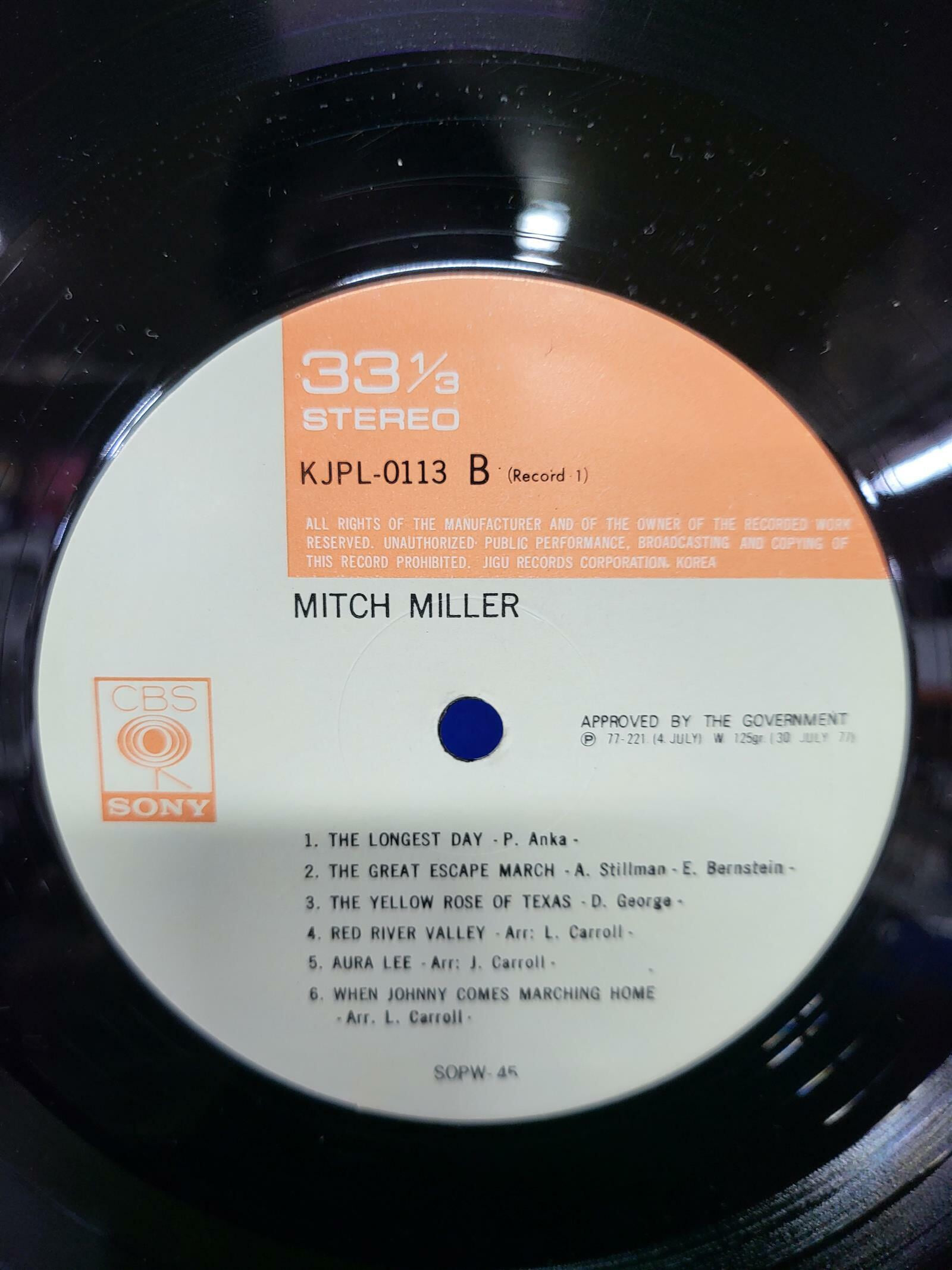 [LP] Mitch Miller and The Gang Vol.1 - Golden Double Series : 9
