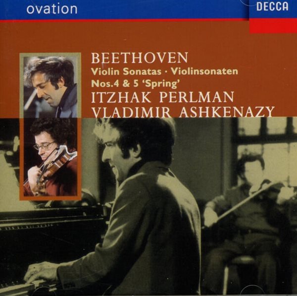 Beethoven: Violin Sonatas 4 & 5 - 아쉬케나지 (Vladimir Ashkenazy),펄만 (Itzhak Perlman)