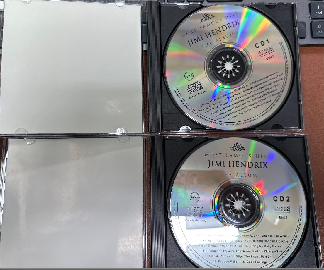 지미 헨드릭스 (Jimi Hendrix) -  The Album(독일발매)(2CD)