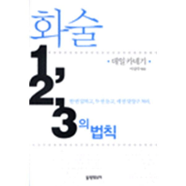 화술 1,2,3의 법칙 : 데일 카네기 저