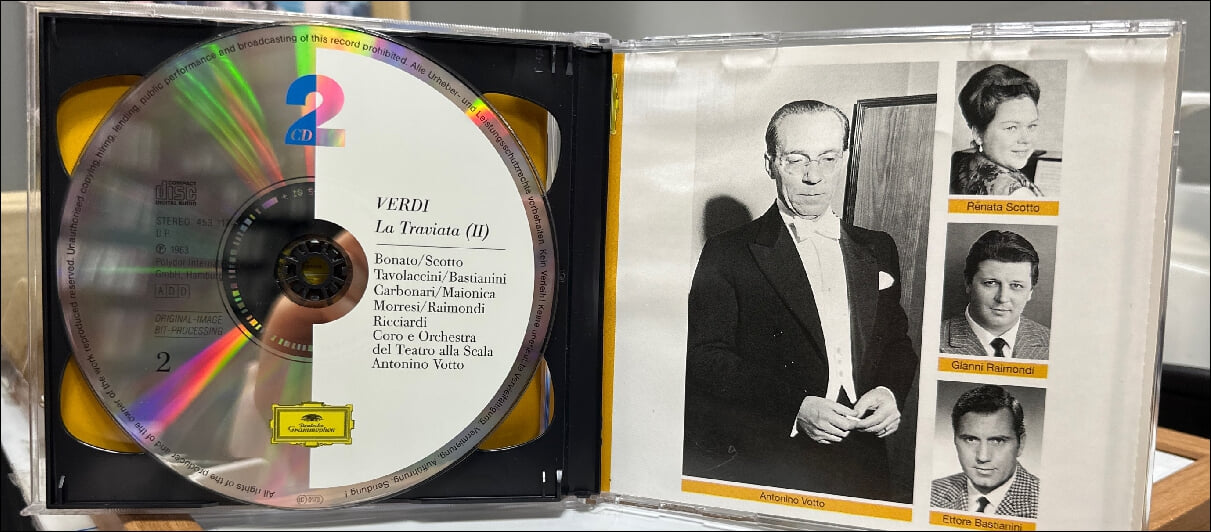 Verdi : 라 트라비아타  (La Traviata) - 보토 (Antonino Votto)(2CD) (독일발매)