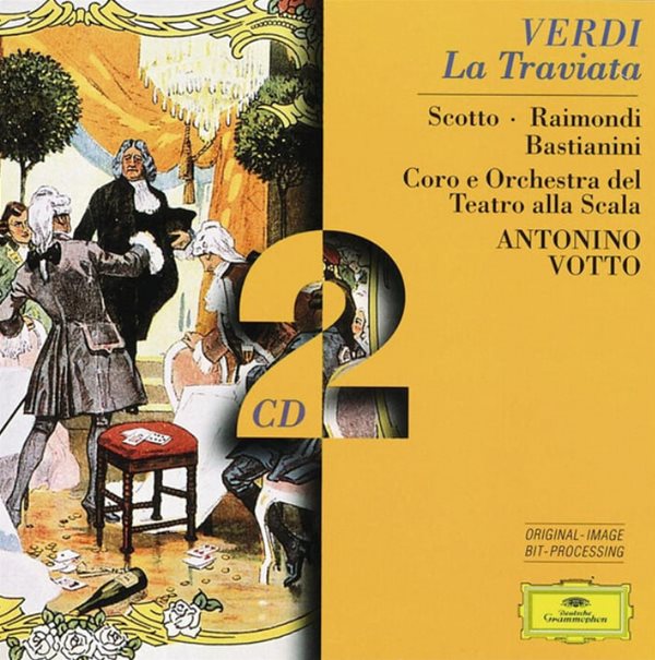 Verdi : 라 트라비아타  (La Traviata) - 보토 (Antonino Votto)(2CD) (독일발매)