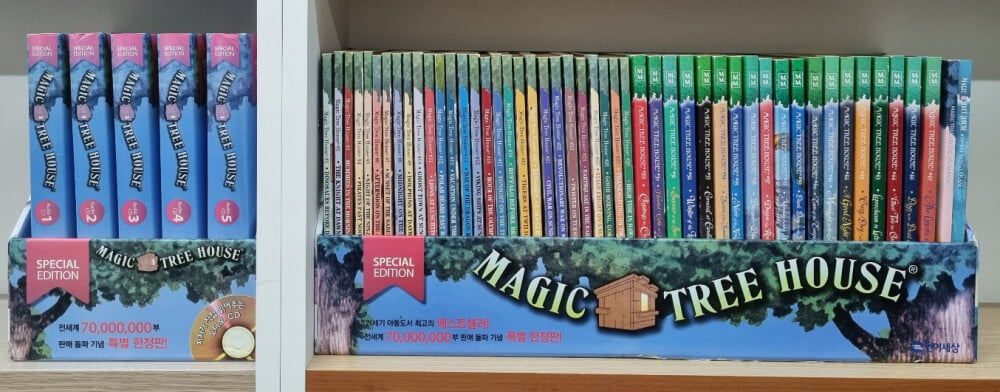 MAGIC TREE HOUSE (개정신판) 47권, cd66장, 워드북2권