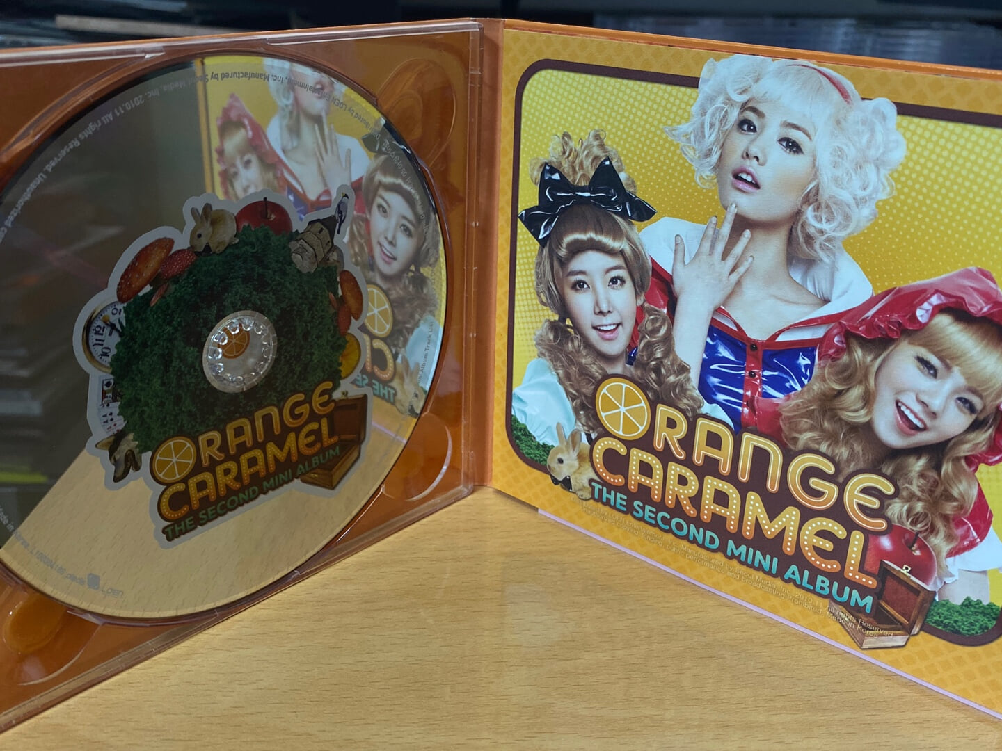 오렌지캬라멜 (Orange Caramel) - The Second Mini Album 아잉♡ [디지팩]