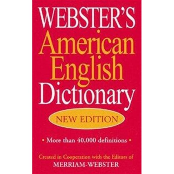 Webster‘s American English Dictionary