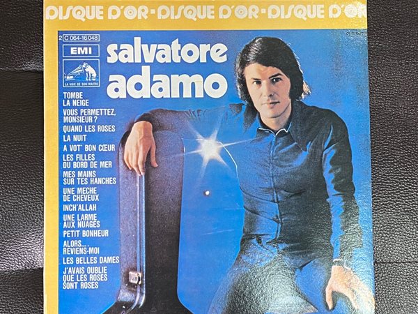 [LP] 살바토레 아다모 - Salvatore Adamo - Disque D&#39;or LP [오아시스-라이센스반]