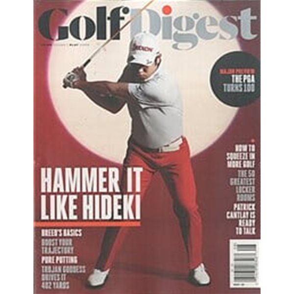 Golf Digest (월간 미국판): 2018년 08월호