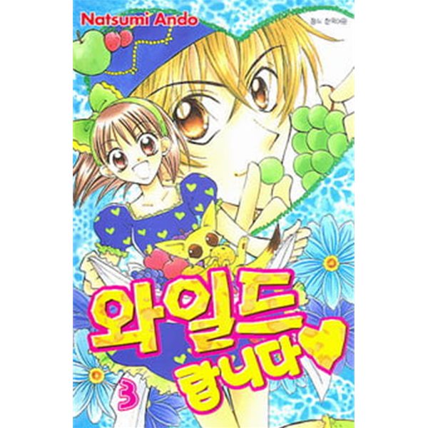 와일드랍니다(완결) 1~3   - NATSUMI ANDO 로맨스만화 - 